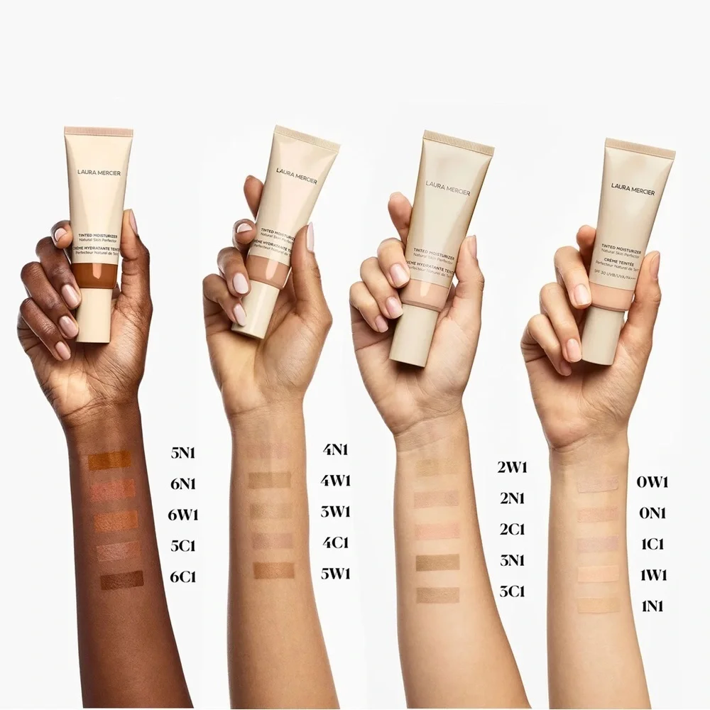 Laura Mercier 5C1 Nutmeg Natural Skin Perfector Tinted Moisturizer 1.7oz